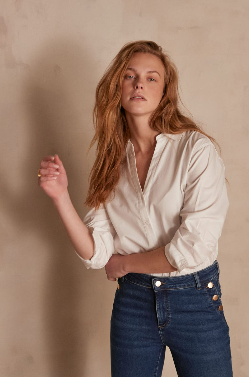 MANDIE WHITE SHIRT