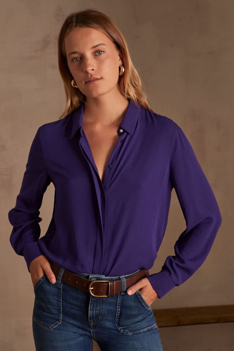 MATEA PURPLE SHIRT