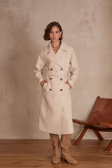 MATIS NATURAL WOOL COAT