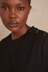 DAMIEN BLACK T-SHIRT