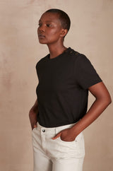 DAMIEN BLACK T-SHIRT