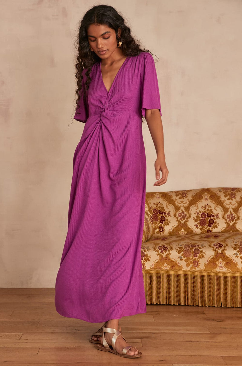 ATHENA PURPLE MAXI DRESS