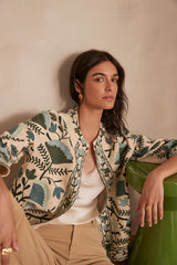 NATHALIE GREEN JACKET