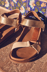 JULIE CAMEL SANDALS