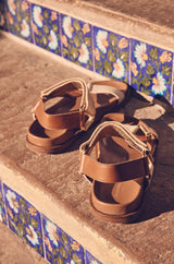 JULIE CAMEL SANDALS