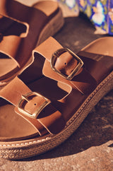 JULES CAMEL SANDALS