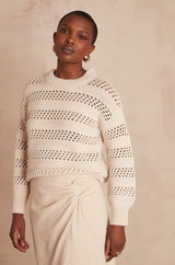 LOUISE BEIGE SWEATER