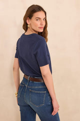 DANA INK BLUE T-SHIRT