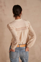 CARLOTA EMBROIDERED BLOUSE