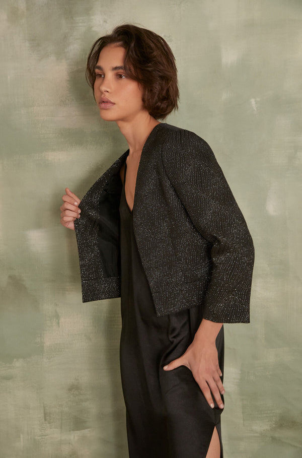 NEIL JACQUARD BOLERO