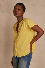 CLAURA YELLOW BLOUSE