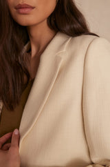 NELIA CREAM TAILORED JACKET