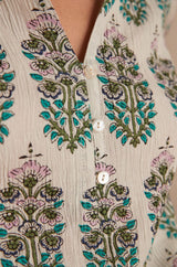 CASTILLE PRINTED BLOUSE