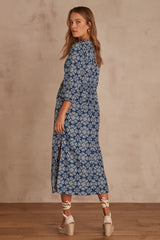 ANITA STONEWASH PRINTED MAXI DRESS