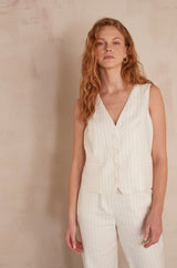 ABEL SLEEVELESS WAISTCOAT