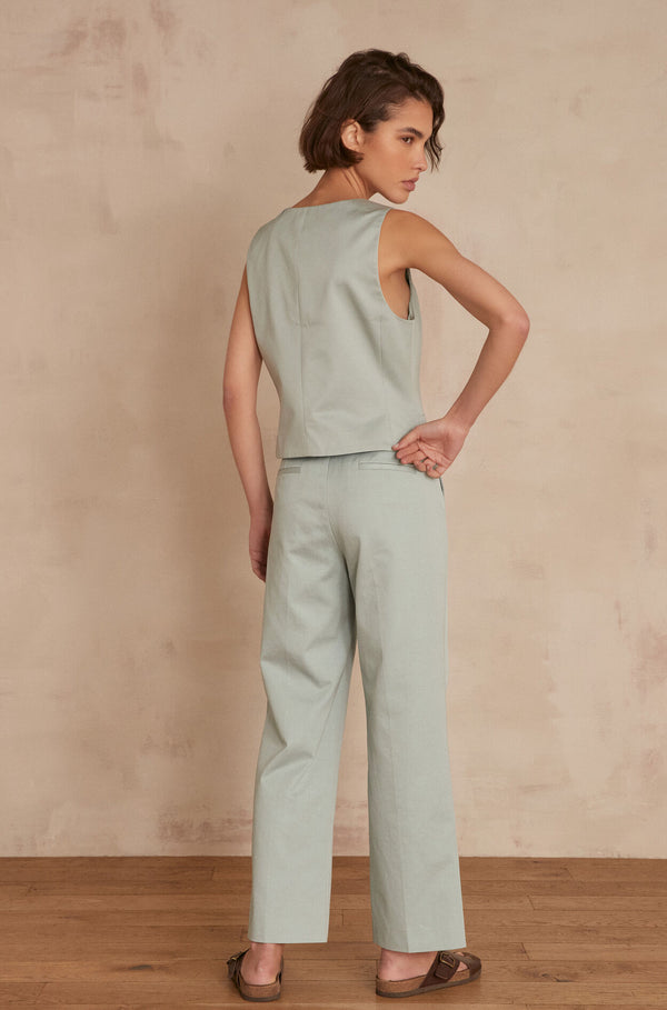 PACOME WIDE-LEG TROUSERS