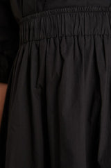 BRUNE BLACK MAXI SKIRT