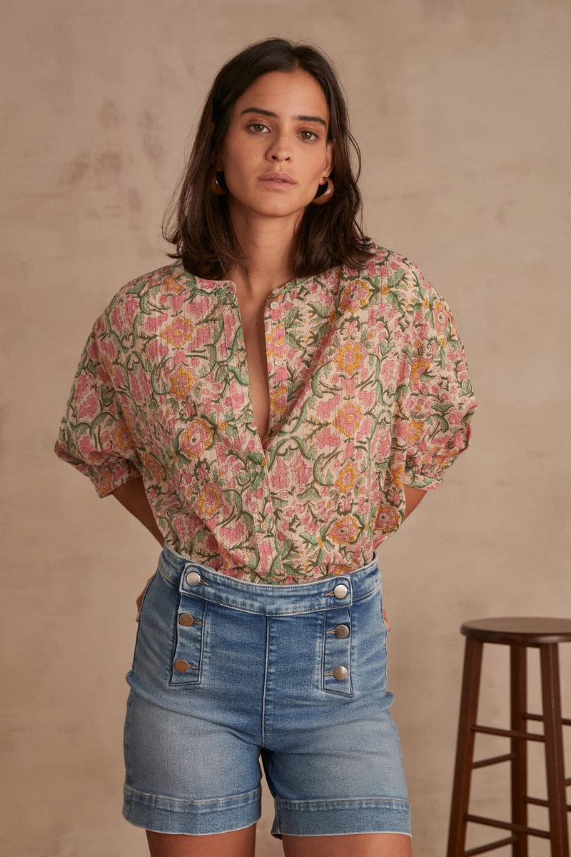 BLISS FLORAL PRINT BLOUSE