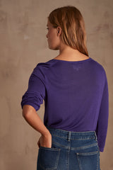 CARLY PURPLE LIGHTWEIGHT JUMPER