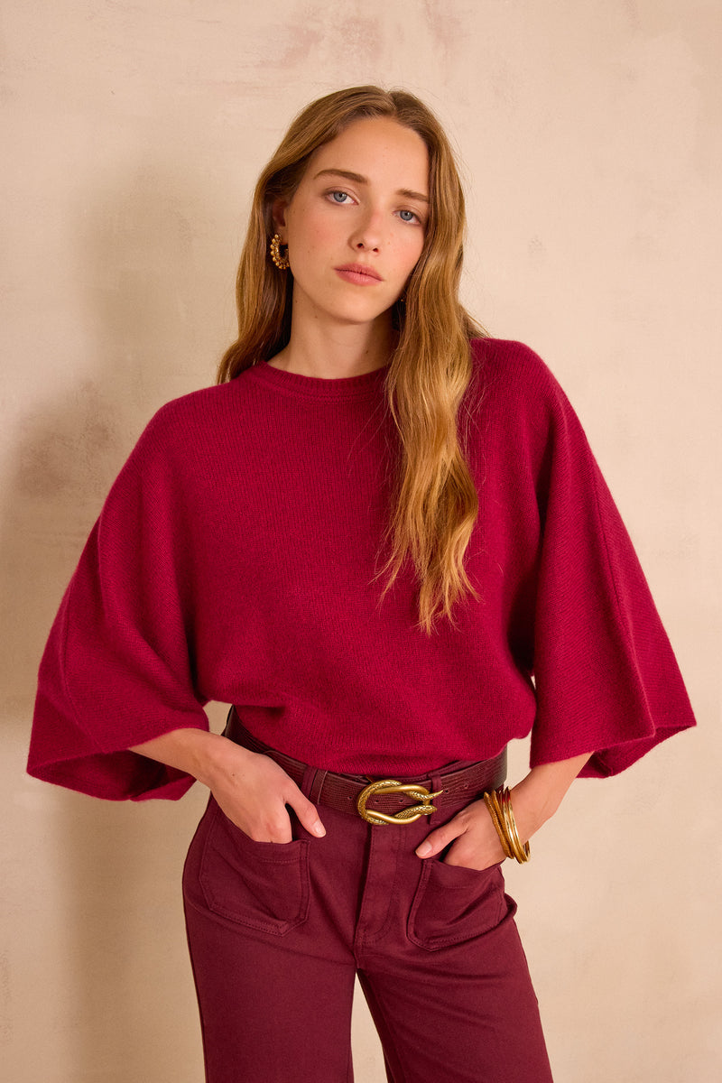 CODY GARNET CASHMERE SWEATER