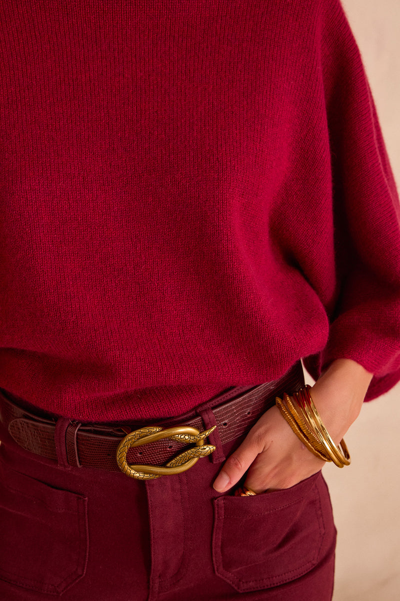 CODY GARNET CASHMERE SWEATER