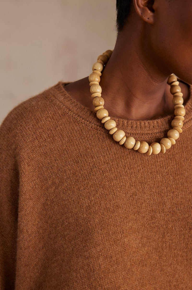 CODY CINNAMON CASHMERE SWEATER