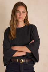 CODY ANTHRACITE CASHMERE SWEATER