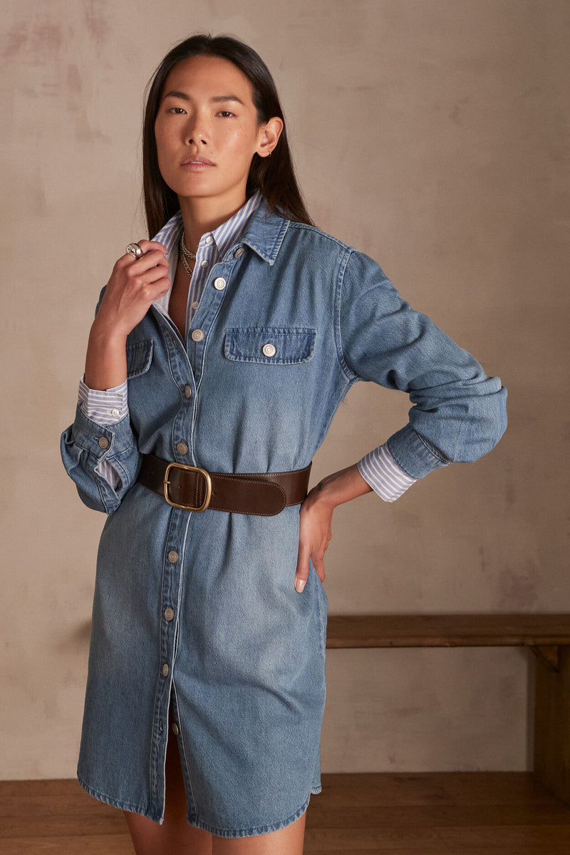 MERCY DENIM DRESS