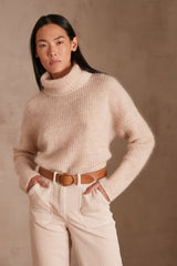 AIMEE LOOSE TURTLENECK JUMPER