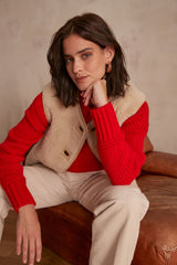 CASSIDY RED JUMPER