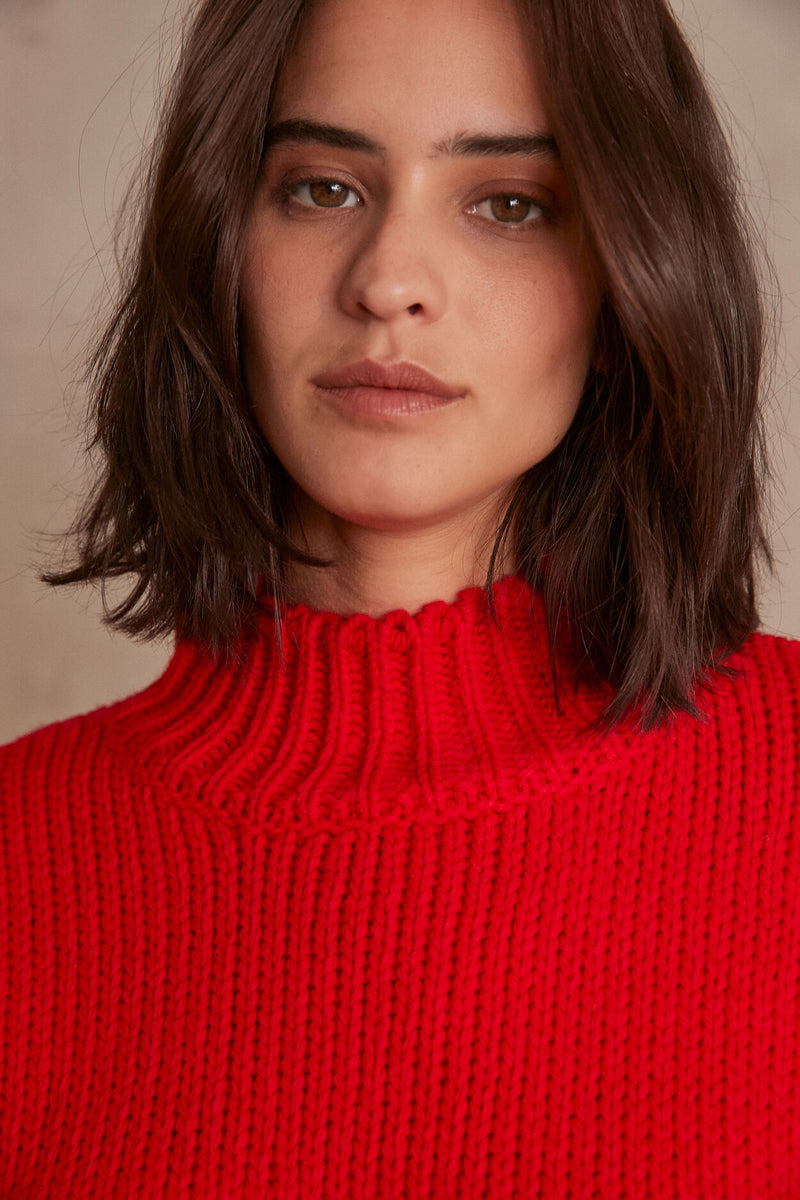 CASSIDY RED JUMPER