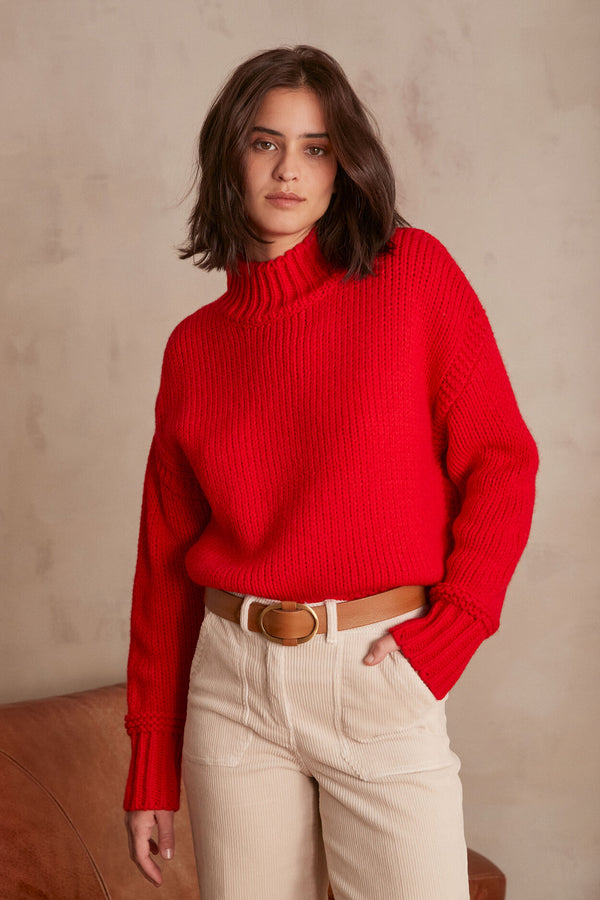 CASSIDY RED JUMPER