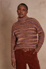 CAROLINA BURGUNDY WOOL JUMPER