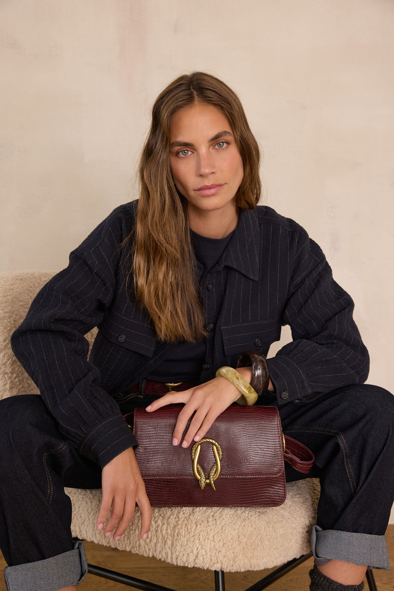 TANGUY NAVY BOATNECK T-SHIRT