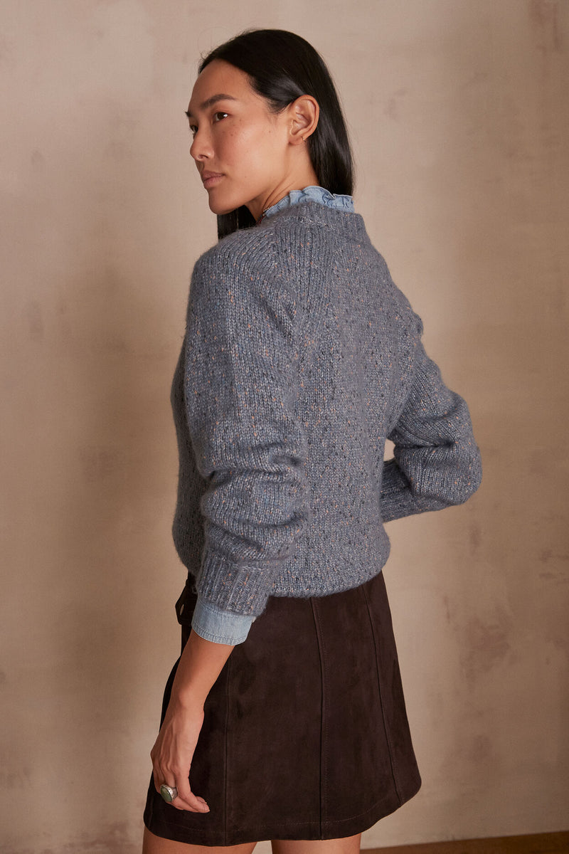 AGNES DARK TEAL JUMPER