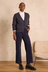 NALLA INK CORDUROY CHINO TROUSERS