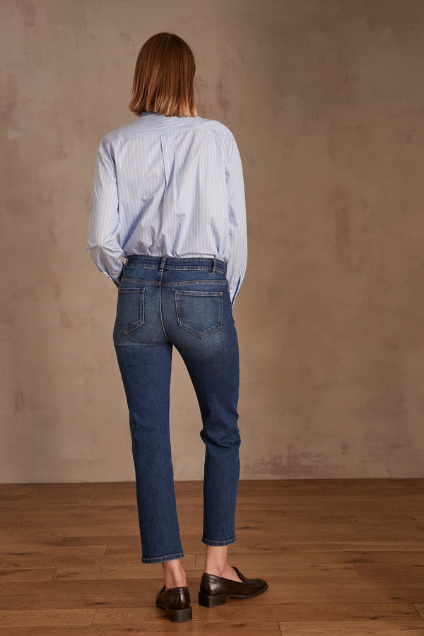 LILOU STRAIGHT CUT JEANS