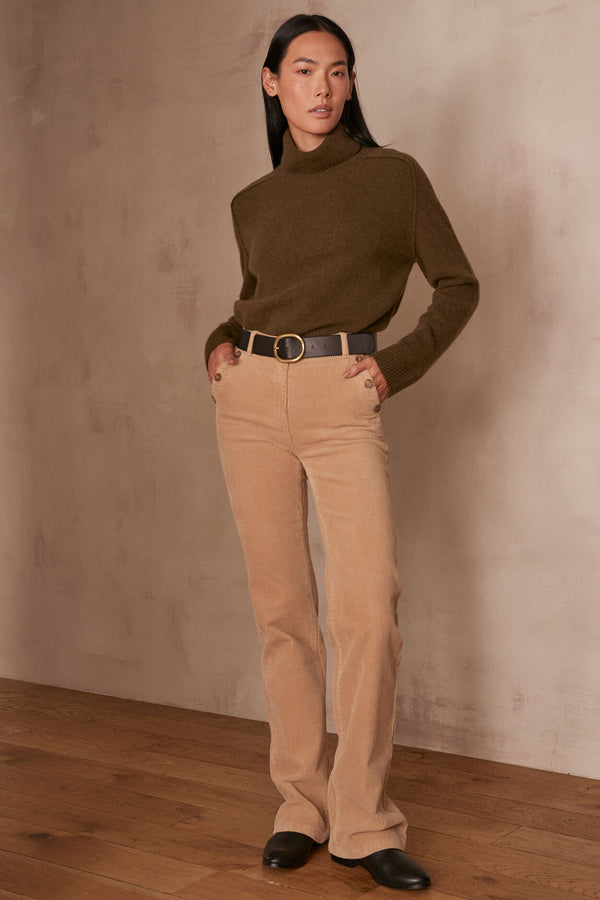 NINON CORDUROY FLARED TROUSERS