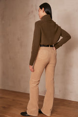 NINON CORDUROY FLARED TROUSERS