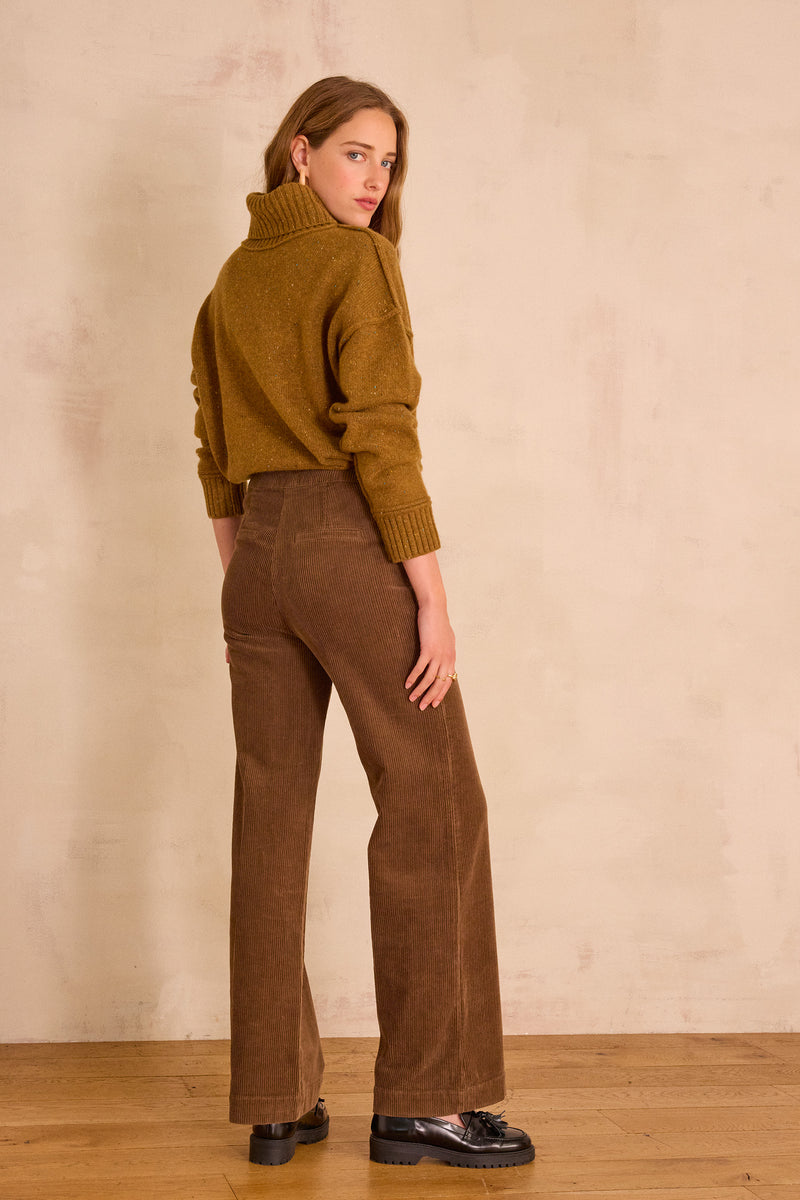 OXAN BRONZE CORDUROY TROUSERS