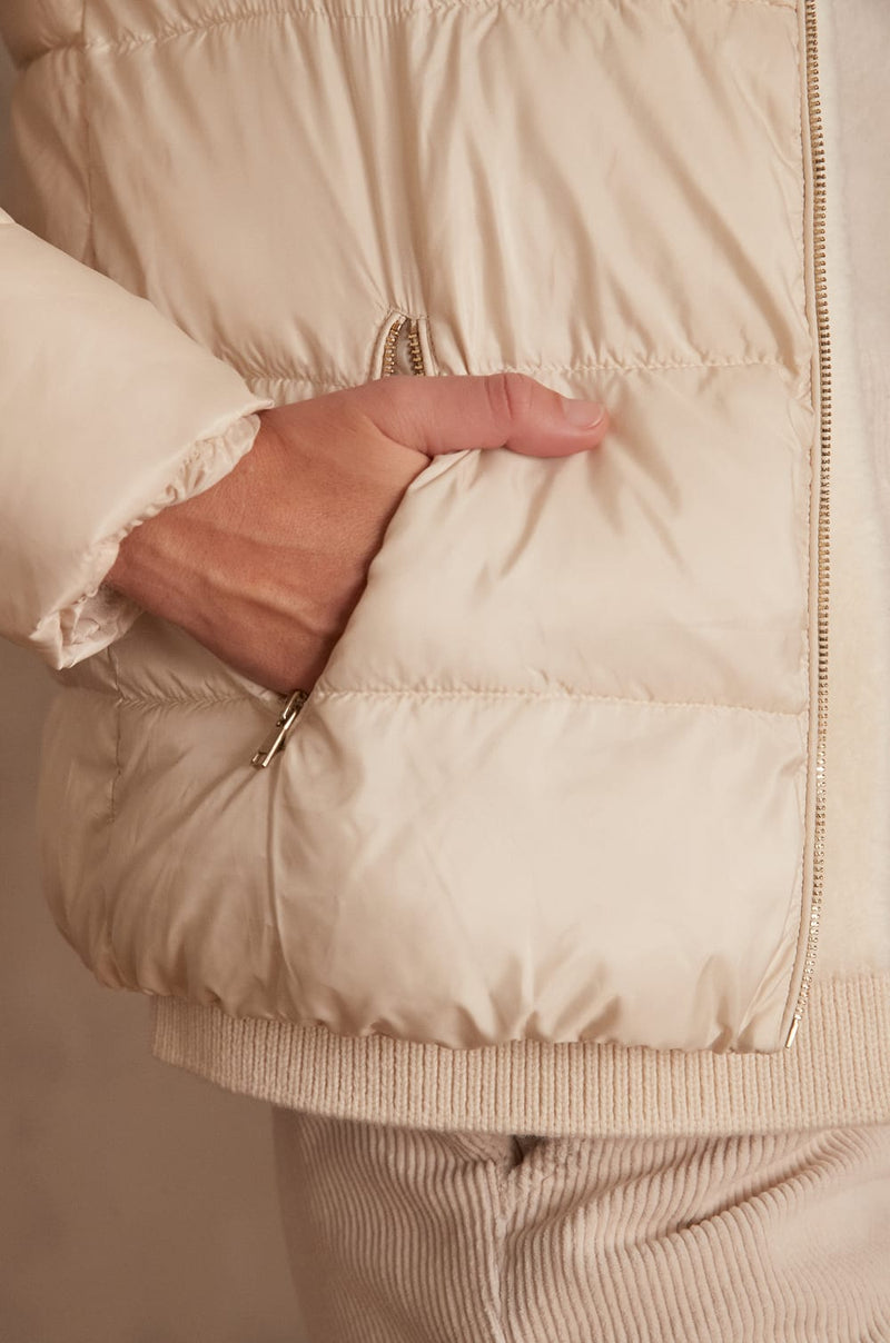 ALISTER NATURAL PADDED JACKET