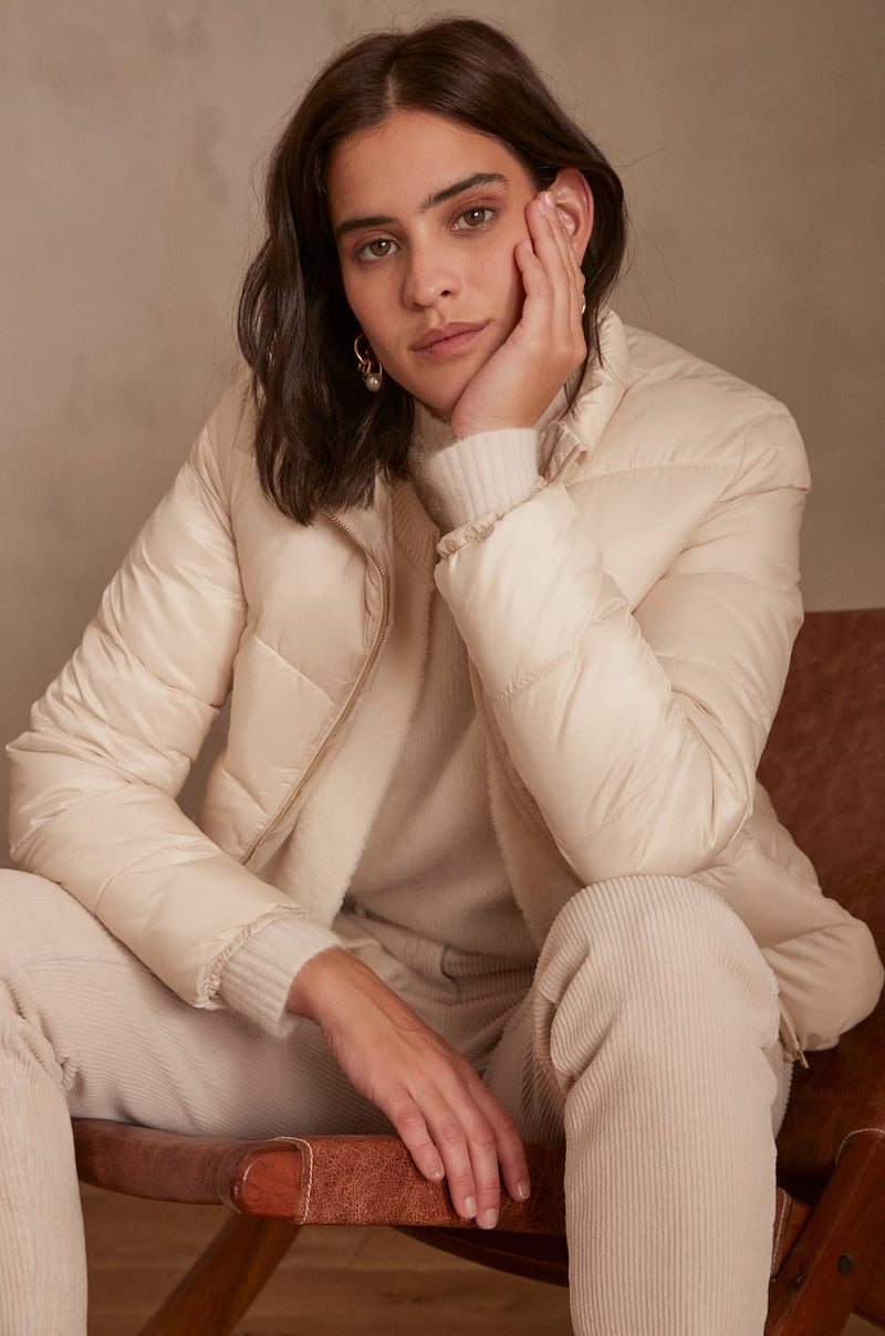 ALISTER NATURAL PADDED JACKET