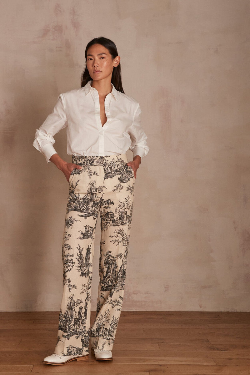 FLORENTIN WIDE-LEG TROUSERS