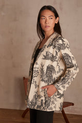 DENYSE PRINTED JACKET