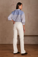 LOLA WHITE FLARED JEANS