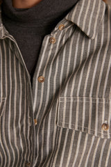 BARRY GREY STRIPED SHIRT