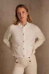 BALIAN CREAM ROMANTIC BLOUSE