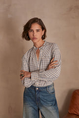 BERLIOZ CHECKERED BLOUSE