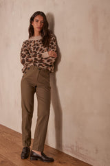 FINO KHAKI TROUSERS