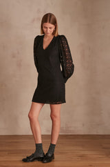 MANILLE FLORAL LACE DRESS